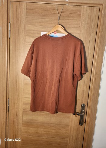 Kız Çocuk Kahverengi Baskılı Tişört - Görsel 3