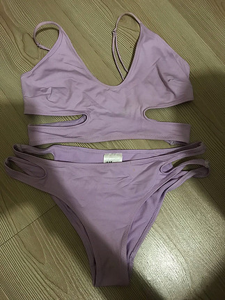 lila rengi bikini takımı