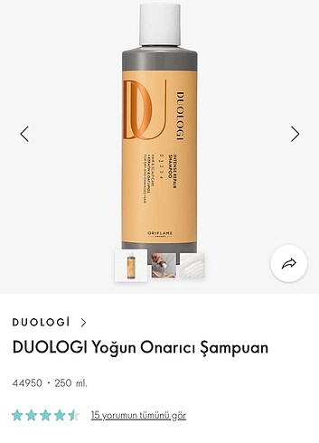 Oriflame şampuan 