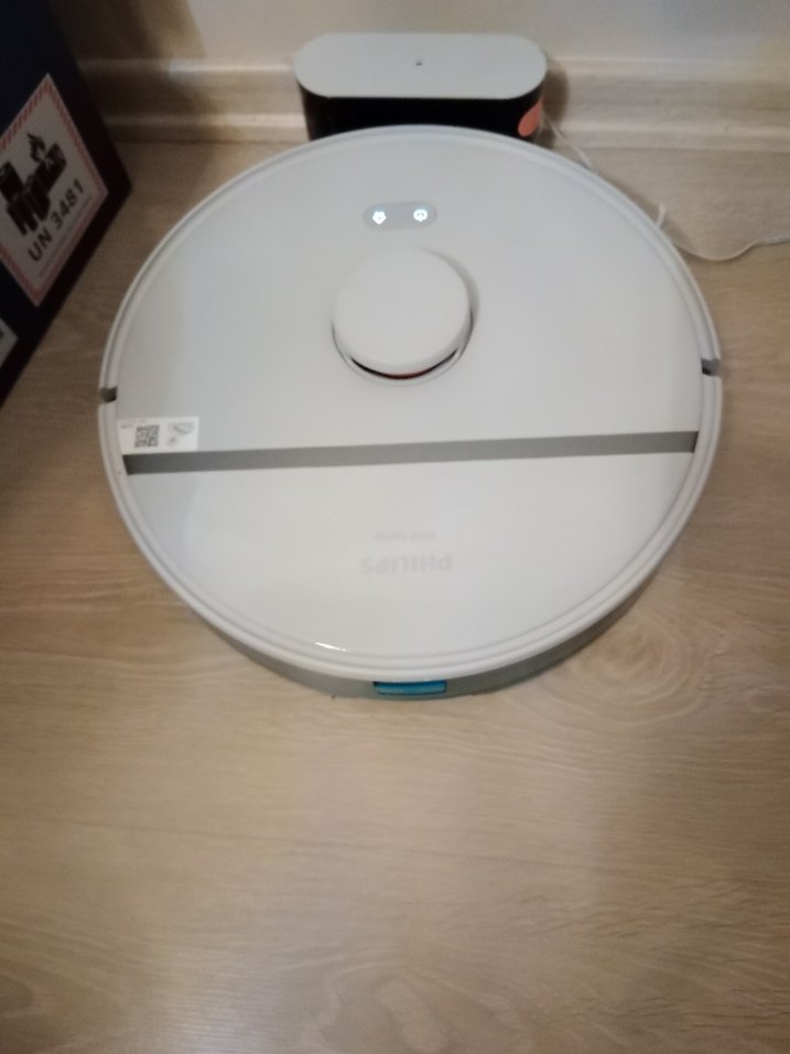 Gri Akıllı Robot Süpürge Philips - Görsel 3