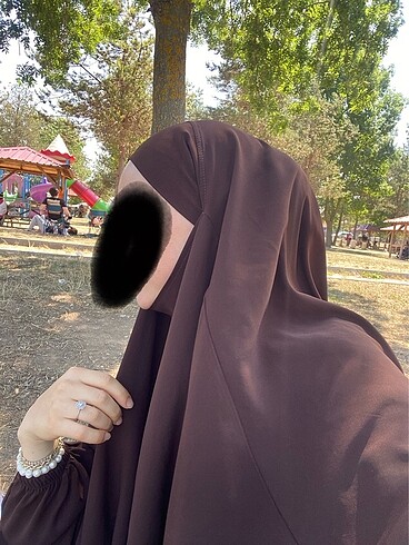Diğer Amine hanım kahverengi suud cilbabı