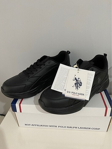 38 Beden U.S Polo Assn. bayan spor ayakkabı