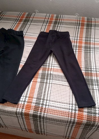 Siyah Kız Taytları, Esnek Bel, Sokak Stili - Görsel 2