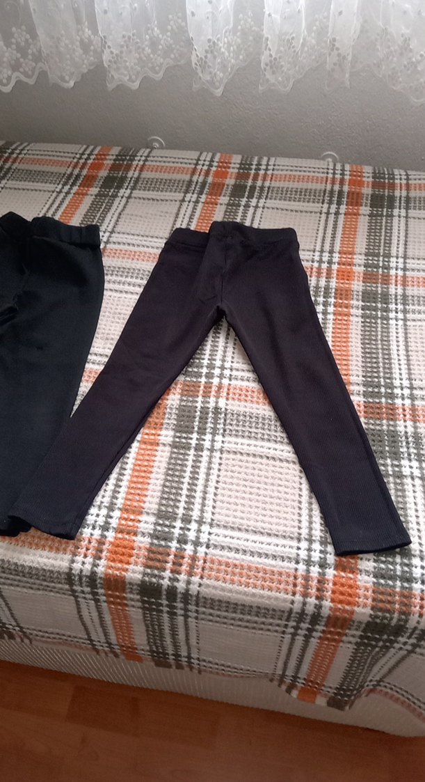 Siyah Kız Taytları, Esnek Bel, Sokak Stili - Görsel 2