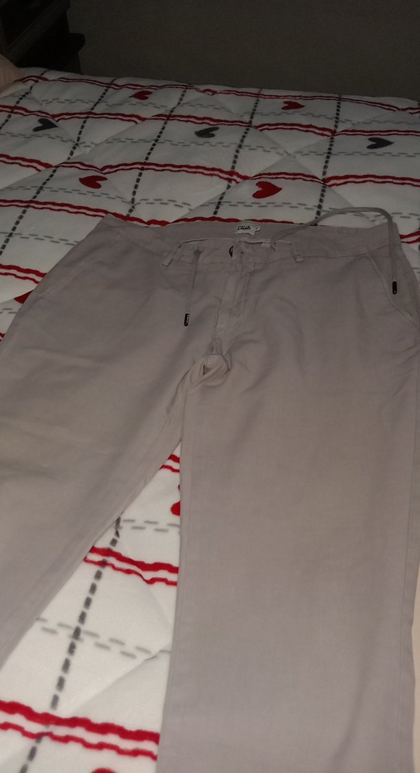 Bej gri erkek bayan Günlük Kumaş Pantolon 54 beden 2li fiyat - Görsel 4