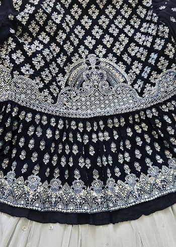 Nakışlı Boncuk İşlemeli Bohem Uzun Elbise - Görsel 4