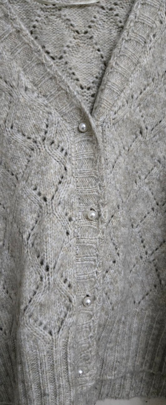 Mango Örgü kısa hırka - Görsel 5