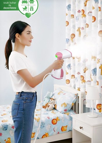 Kiwi KSI-650 Portatif Pembe Buharlı Kırışık Giderici - Görsel 6