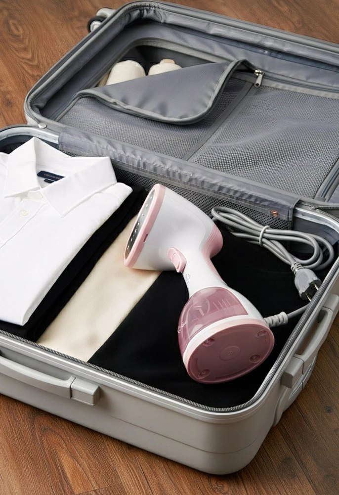 Kiwi KSI-650 Portatif Pembe Buharlı Kırışık Giderici - Görsel 4