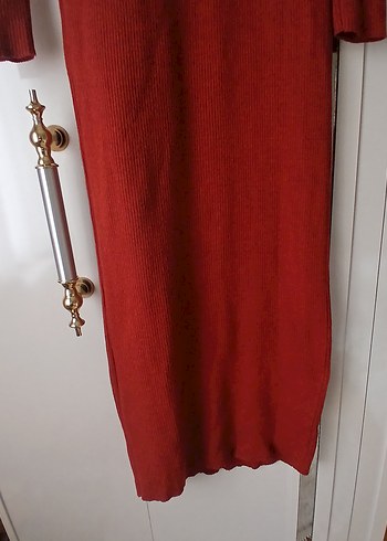 Uzun Triko Kadın Elbise - Görsel 2