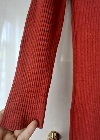 Uzun Triko Kadın Elbise - Görsel 6