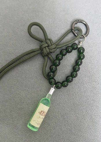 minimalist Haki şise Detaylı charm - Görsel 2