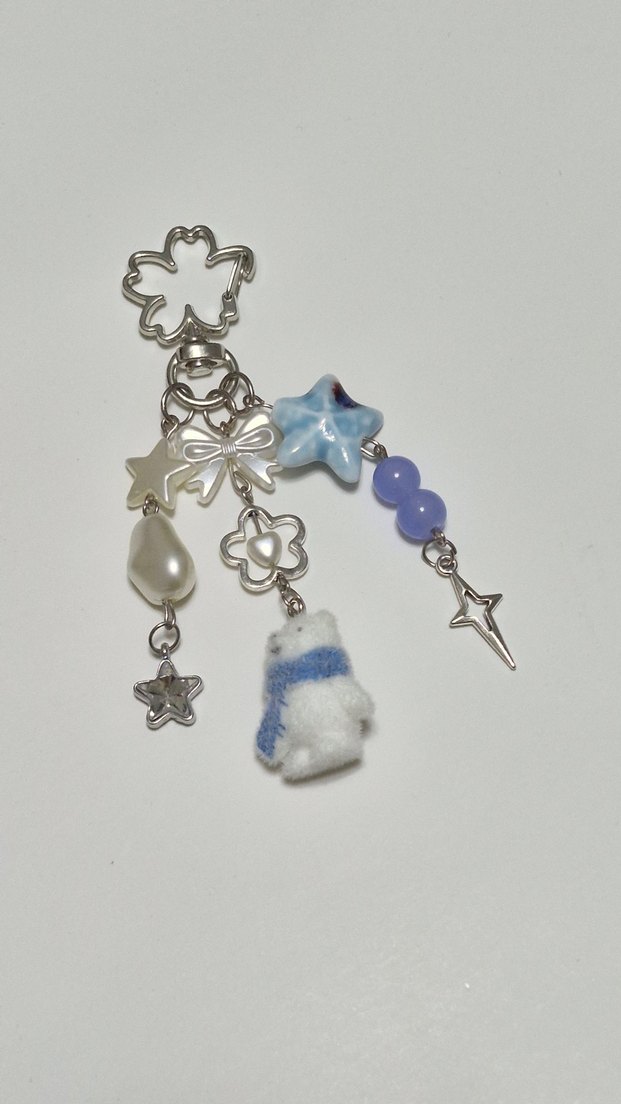 mini ayı charm - Görsel 2
