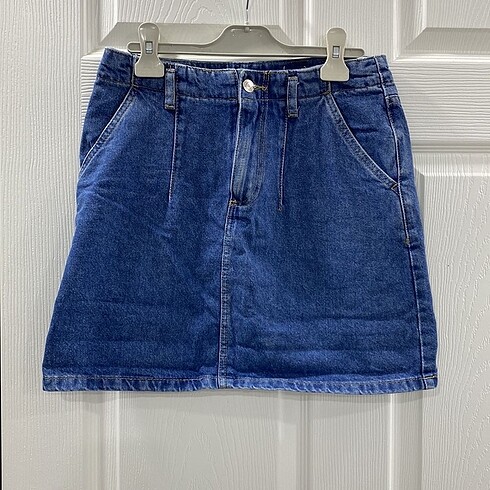 bershka kot etek mini