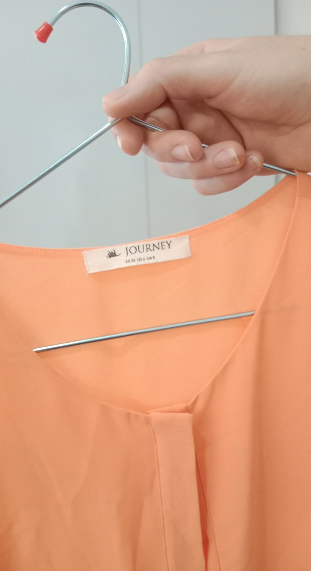 Düğmeli, Askısız,  Kadın Bluz - Görsel 4