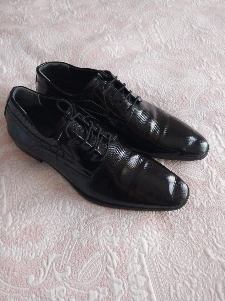 Klasik Siyah Rugan Erkek Ayakkabı - Görsel 2