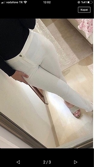 Diğer Beyaz pantolon