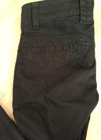 Zara Siyah düşük bel pantolon