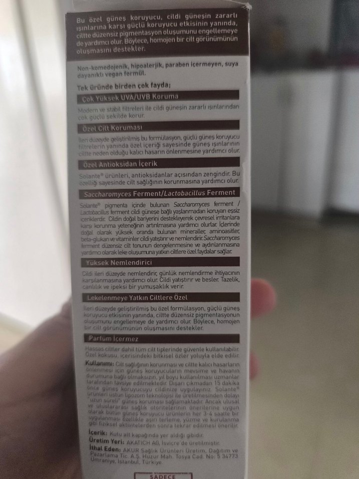 Solante Pigmenta SPF50+ Güneş Koruyucu Losyon 150ml - Görsel 2