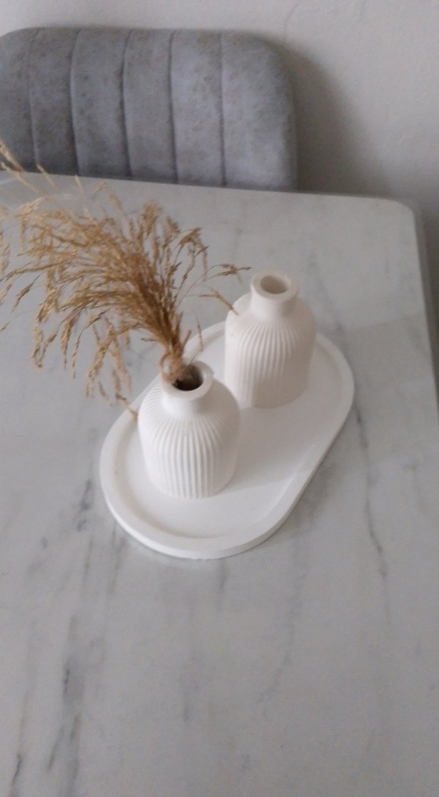 Beyaz vazo set - Görsel 2