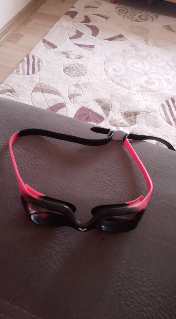 Koyu Kırmızı Ayarlanabilir Yüzücü Gözlüğü - Görsel 3