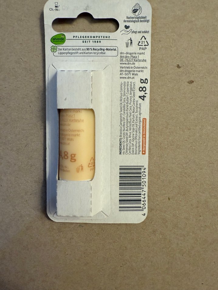 Alverde Get Cozy Dudak Bakım Stick - Bej - Görsel 2