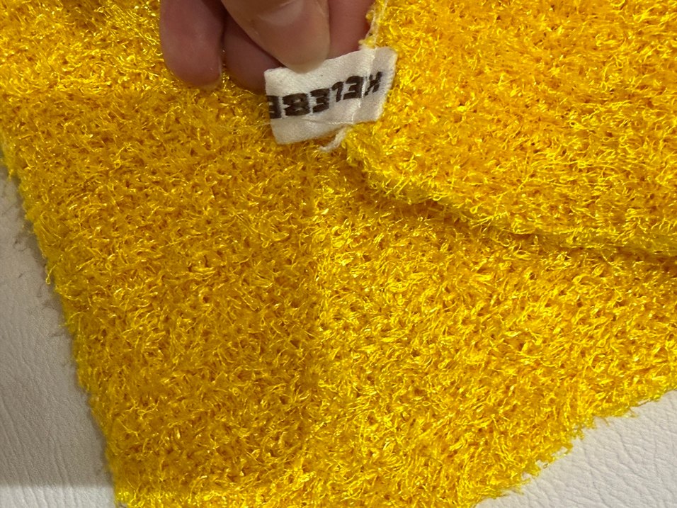 Sarı Renkli Banyo lifi - Görsel 4