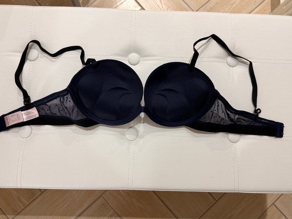 Koton marka lacivert Puantiyeli Sütyen - Görsel 2