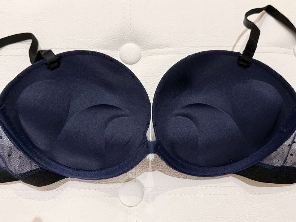 Koton marka lacivert Puantiyeli Sütyen - Görsel 3