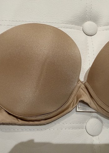 Bej Minimalist Dikişsiz Sütyen - Görsel 2