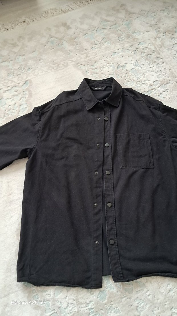 LCW Casual Siyah erkek Denim Ceket - Görsel 2