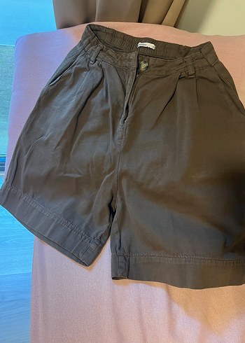 Vintage sonbahar kış uygun oversize şort - Görsel 2