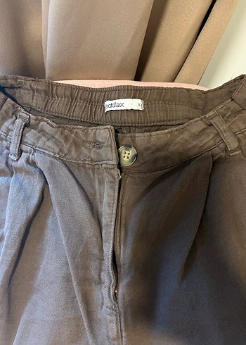 Vintage sonbahar kış uygun oversize şort - Görsel 5