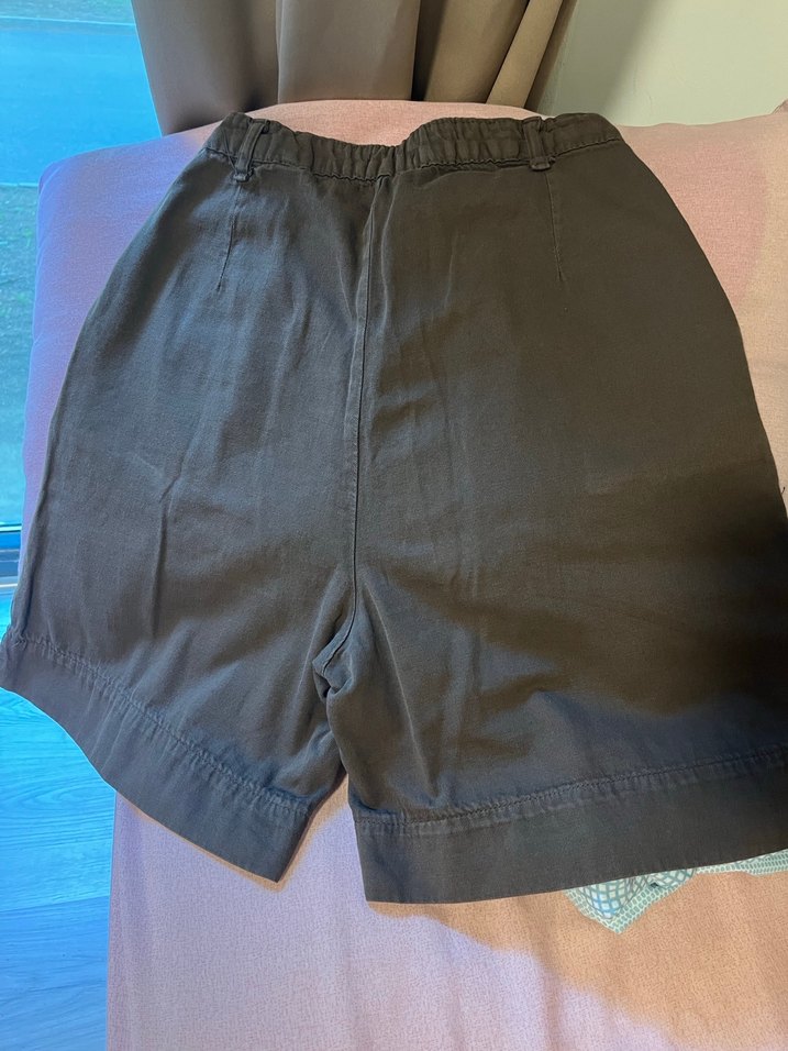 Vintage sonbahar kış uygun oversize şort - Görsel 3