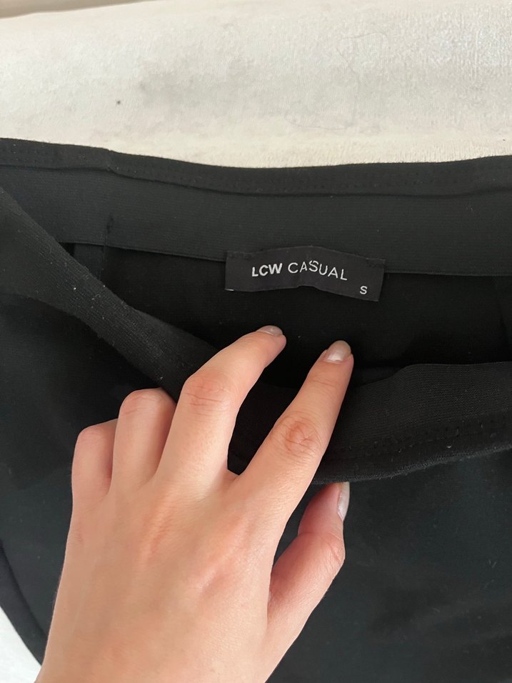 Siyah Midi Kalem Etek - Görsel 3