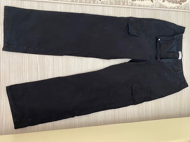 Zara geniş paça kargo pantolon