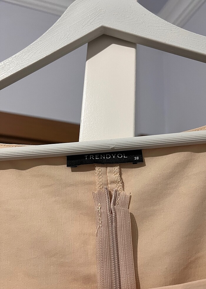 Arkası fermuarlı Bluz - Görsel 2