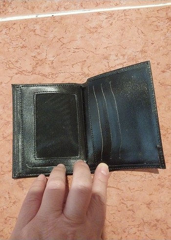 Siyah Erkek Minimalist Cüzdan - Görsel 6