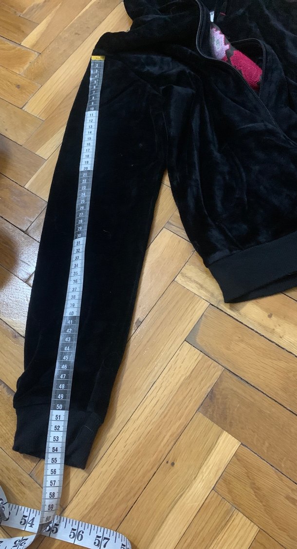 Siyah çocuk Midi Fermuarlı Ceket - Görsel 3