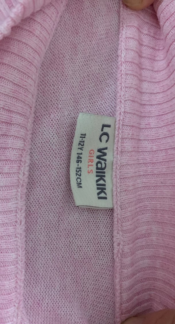 Kadın Uzun Kollu Bisiklet Yaka Kazak - Görsel 2