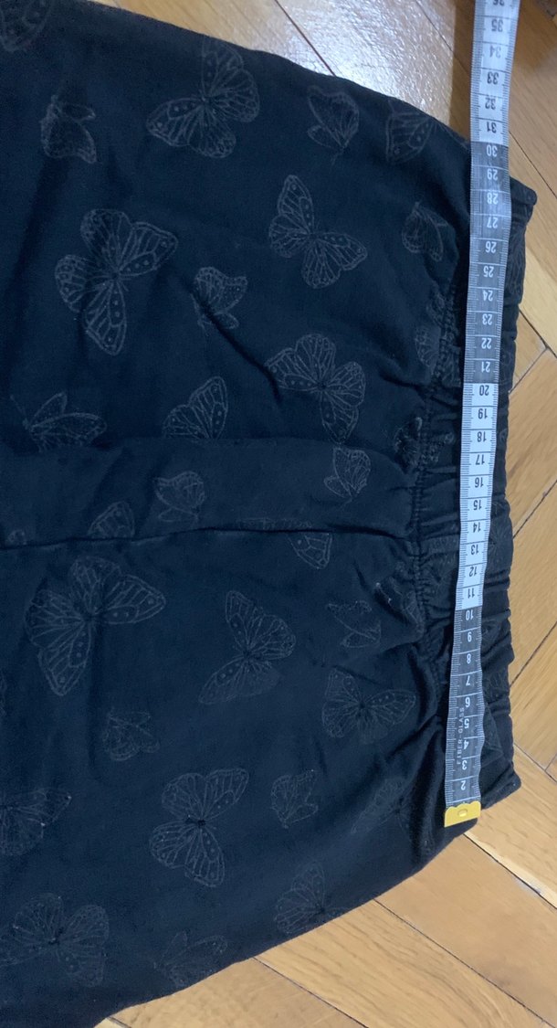 Baskılı Siyah Kadın tayt - Görsel 2