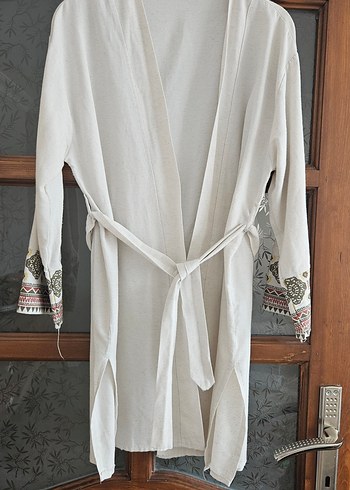 Uzun Nakışlı Bohem Kadın kimono