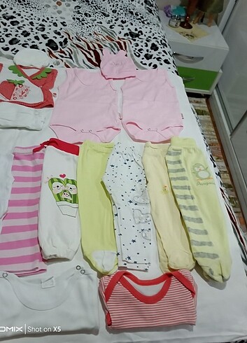 3 Ay Beden Yeni doğan kız bebek giyim toplu satış 