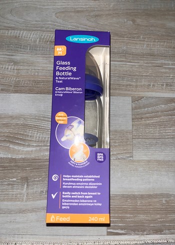 Lansinoh Lansinoh Mor Cam Biberon 240ml