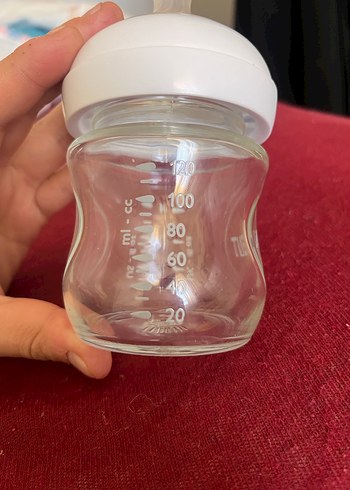 Philips Avent Bebek Biberonu Cam 120 ml Beyaz Kapaklı