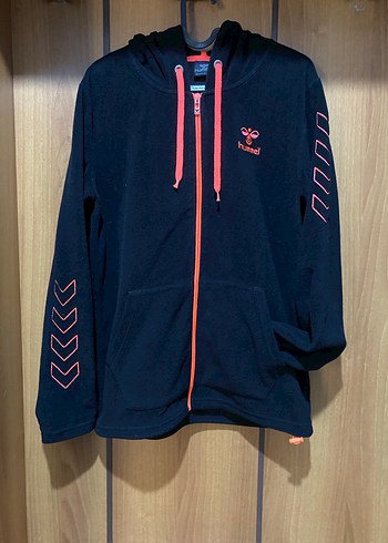 Hummel Siyah Kapüşonlu Polar Erkek Sweatshirt