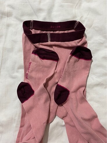 Pembe Külotlu Çorap - Görsel 3