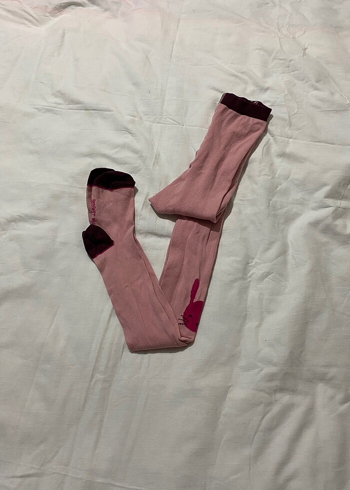 Pembe Külotlu Çorap - Görsel 2