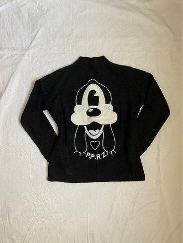 GOOFY SİYAH TRİKO KAZAK