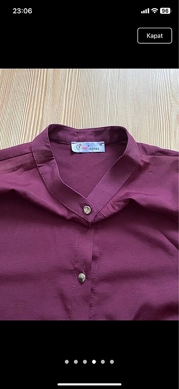 44 Beden bordo Renk Bordo Uzun Tunik